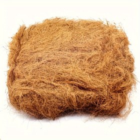 Resim 100g Doğal Hindistan Cevizi Lifleri Kuş Yuvaları İçin, Yumuşak Kahverengi Hindistan Cevizi Lif Malzemesi, Yeşil Bitkiler & Dekoratif El Sanatları İçin İdeal, Kuş Malzemeleri ve DIY Projeleri İçin Mükemmel, DIY El Sanatları | Doğal Dokulu | Parçalanmış Hindistan Cevizi, Bitkiler İçin Hindistan Cevizi Lifleri 