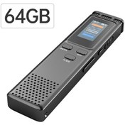 Resim Vkemall 64 Gb Dijital Ses Kaydedici Sesle Etkinleştirilen Ses Kaydı Gürültü Azaltma Ve O 