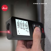 Resim Kompakt Laicetl Lazer Mesafe Ölçer - USB Şarj Edilebilir, Yüksek Hassasiyetli Ölçüm Aracı ile LCD Ekran, Taşınabilir Tasarım, Siyah ABS Malzeme, Kesin Mesafe Ölçümleri İçin 