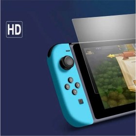 Resim Crk Tech Nintendo Switch 2 Uyumlu 9h Sertlikte Darbe Emici Temperli Kırılmaz Cam Ekran Koruyucu - Güçlendirilmiş Safir Katman 