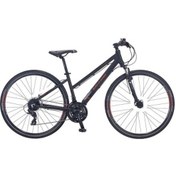 Resim Salcano City Life 24s V - Full Shimano 24 Vites - Kadın Şehir Ve Gezi Bisikleti Gri - Beyaz - Siyah 