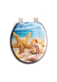 Resim Lüks Yumuşak Süngerli Desenli Pufidik Klozet Kapağı Ekstra Kalın Süngerli 