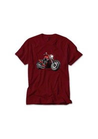 Resim Chopper Cruiser Kırmızı Tişört 