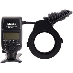 Resim Meike MK-14EXT E-TTL Nikon Uyumlu Makro Ring Flaş 