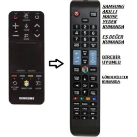 Resim Samsung TV Sihirli Air Mouse Smart Model Tuşlu Kablosuz Uzaktan Kumanda 