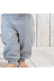 Resim Organicera Organik Yıldız Aplikeli Pantolon , Grey Melange 