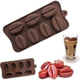 Resim Kahve Çekirdeği Şekilli Silikon Kalıp 