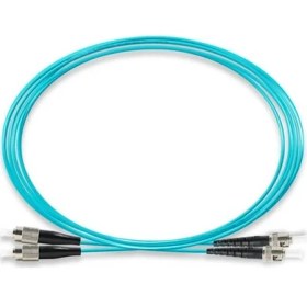 Resim Cabex F/O OM3 FC-ST Duplex Fiber Optik Patchcord Multimode Kablo 10 m 