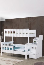 Resim Setay Mdf Profil Ranza, Deluxe Ayrılabilir Ranza - Beyaz 