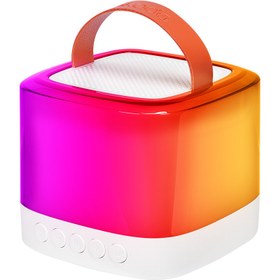 Resim Mikado MD-16BT Favorite Beyaz TF Kart Destekli Bluetooth Wireless Karaoke Mikrofonlu 1200mAh Speaker 