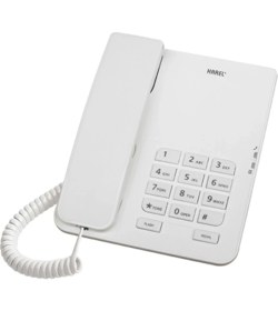 Resim Karel Beyaz Analog Masa Üstü Kablolu Telefon Tm140 