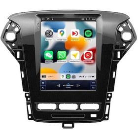 Resim Ford Mondeo Tesla 2010-2014 6gb Ram 64gb Hafıza 4 Çekirdek Carplay Kamera Android Multimedya 12" 