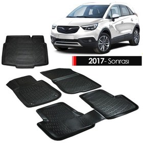 Resim Opel Crossland X Paspas Bagaj Havuzu 3D Rizline Havuzlu 2017- N11.21013 
