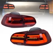 Resim Volkswagen Golf 6 İçin Golf 8 Facelıft Led Stop 