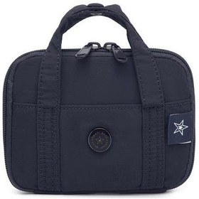 Resim Smart Bags Mikro Poly Kumaş Askılı Mini Boy Kadın Cüzdanı 3346 Lacivert 
