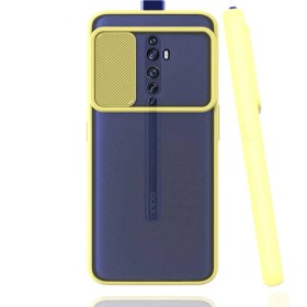 Resim Mobaxaksesuar Oppo Reno 2z Kılıf Kamera Kapatmalı Lensi Case 