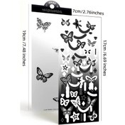 Resim Karalama Defteri Kırtasiye Yıldız Süslü Çıkartmalar Dergisi Planlayıcısı Deco Etiket Kore Etiket Sanat Diy El Sanatları Albümü Koyu Kahve 