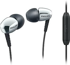 Resim Philips in-ear kulaklık, mikrofon (zengin ses) Gümüş 6923410729733 