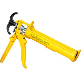 Resim ALETÇANTAM Profesyonel Metal silikon tabancası Dayanıklı Çift Yaylı Pompa Sistemi 