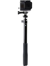 Resim Sones 30-93cm Tutacak Katlanabilir Tripod Tutucu Çok İşlevli Selfie Çubuğu Monopod Gopro Hero12 Siyah / Hero11 /10 /9 /8 /7 /6 /5, Insta360 Ace / Ace Pro, Djı Osmo Action 4 Ve Diğer Aksiyon Kameraları, Telefonlar 