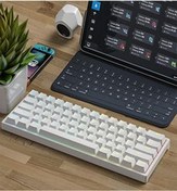 Resim Genel Markalar Leaven K620 Type-c Kablolu Klavye Led Rgb 61 Tuşlu Rgb Mekanik Oyuncu Işıklı Klavye Ergonomik Tasar 