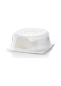 Resim Tupperware Orta Peynir Dünyası Saklama Kabı Beyaz 
