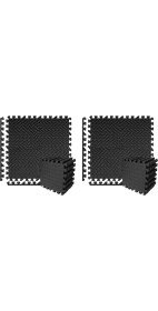 Resim Poieerf 24 Paket Egzersiz Mat Eva Köpük Gym Mat Spor Salonu Ekipmanı Için Döşeme Paspasları Egzersiz Yoga Kamp Çocuklar Oyun Odası (Yurt Dışından) 