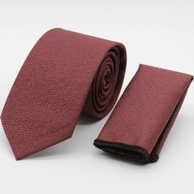 Resim İmza Kırmızı Desenli 6 Cm Kravat 1090260110 