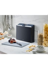 Resim Joseph Joseph Folio Büyük Kesme Tahtası Seti - Grafit 60184 