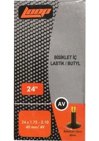 Resim Loop 24x1.75 - 2.10 Arası Bisiklet İç Lastik 24 İnc 