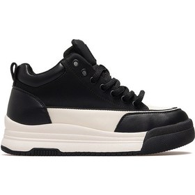 Resim Guja Kadın Deri Sneaker Bot 25k 25k301-1 Z Siyah Siyah 