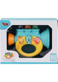 Resim Mey İthalat Jlg-855-37a Işıklı Ve Müzikli Trompet Bebek Pianosu -vardem Oyuncak 