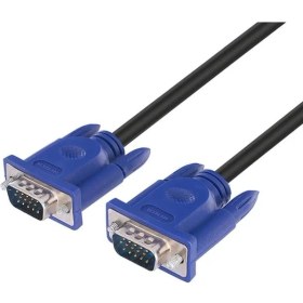Resim Hytech HT-VGA15 15 Pin Erkek/erkek 15 Metre VGA Görüntü Aktarma Kablosu 