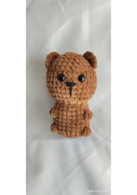 Resim Pofuduk Ayıcık Amigurumi Örgü 