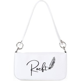 Resim Eloise Beyaz Kadın Omuz Baget Çanta - Kadın Beyaz 