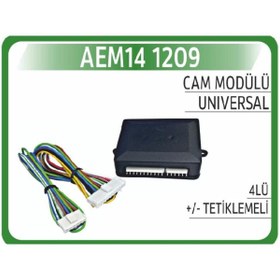 Resim AEM ÜNİVERSAL CAM KALDIRMA MODÜLÜ 4 KAPI 4'LÜ +/- TETİKLEMELİ AEM 141209 