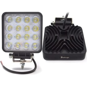 Resim CetKing Adet 16 Ledli Off Road Çalışma Lambası/projektör 48WATT 12V / Yugo 
