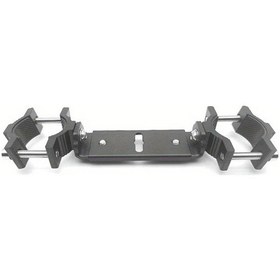 Resim Xuweiwei Siyah Ayarlanabilir Alüminyum Alaşım Motosiklet Spot Braketi Güvenlik Clamp 