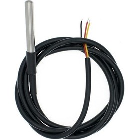 Resim Ds18b20 2 Metre Kablolu Su Geçirmez Dijital Sıcaklık Sensörü 