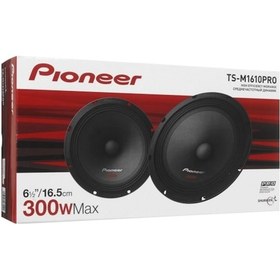 Resim PIONEER TS-M1610PRO Oto Midrange 16.5cm 300 Watt 2 Adet 