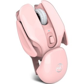 Resim Hxsj T37 2,4 Ghz 1600 Dpi 3 Modlu Ayarlanabilir Kablosuz Sessiz Fare Pembe Diğer 