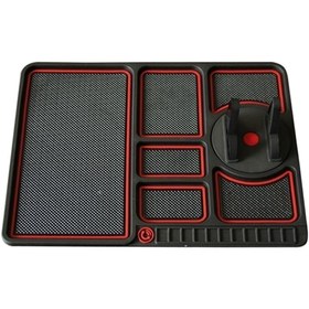 Resim KEMBOSS N10 Store Araç Içi Torpido Kaydırmaz Ped Telefon Tutucu Numaratör Organizer Torpido Organizer 