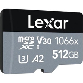 Resim Lexar 512gb High-performance 1066x Microsdxc Uhs-ı, Up To 160mb/s Read 120mb/s Write C10 A2 V30 U4 