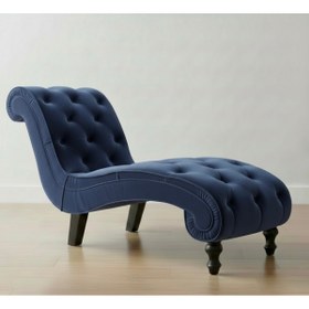 Resim Ebrar Home Design Lüks Kadife Kapitoni Uzanma Koltuğu - Modern Josephine Köşe Koltuk 