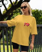 Resim Ben Kalp Oversize Tişört 