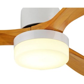 Resim Fancium LED Aydınlatmalı Uzaktan Kumandalı Beyaz Tavan Vantilatörü DKF-301 