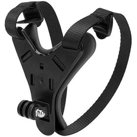 Resim Gopro Hero 8 Hero 9 Motorcu Kask Çene Bağlantı Jaw Mount Gp523 Siyah 