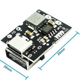 Resim 5v 2a Usb Çıkış Powerbank Devresi Type C Usb Giriş Lityum Lion 18650 Pil Şarj Koruma Mobil 