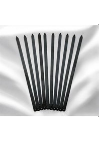 Resim Adana Kebap Şişi 5 Adet 60 Cm Silme Sac-tavuk Kanat Şişi 5 Adet 