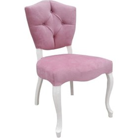 Resim Bengimobilya Sandalye Kelebek Kapitone Model Kayın Torna Lükens Aslan Parlak L (322038644) 